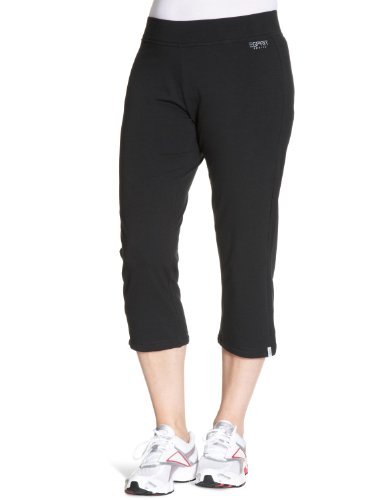 ESPRIT SPORTS Damen Hose/ Capri & 7/8 N66300, Gr. 44, Schwarz (black 001) Preisvergleich