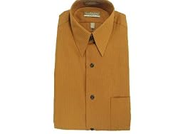 Van Heusen Fitted Wrinkle Free Satin Stripe Dress Shirt