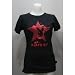(プレイボーイ) PLAYBOY プリント Tシャツ 3145 黒x赤プリント L [並行輸入品]