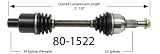 Empi 80-1522 CV Joint Half-Shaft Assembly