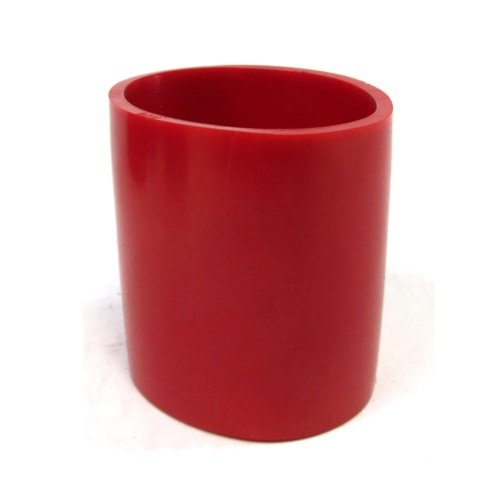 Red 2.5" Rubber Coupler hose compatible with shortram cold air intake kit cool ram