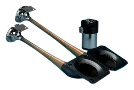 AFI Marine 11058 Marine Concealed Dual Trumpet Below Deck Air Horn by AFI