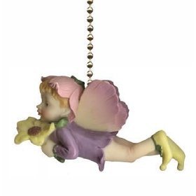 Winged Fairy Pixie Fairies Light Pull