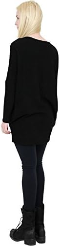 Love Handy Casual Maternity Nursing T-shirt for Breastfeeding Long Sleeve (Black)