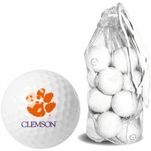 Clemson Tigers 15 Golf Ball Clear Pack