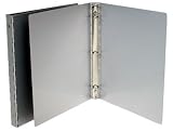 Aluminum 3 Ring Metal Binders : Half Inch Rings