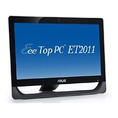 Asus All-in-One ET2011AUTB 50,8 cm (20 Zoll) Desktop-PC (AMD Fusion E350, 1,6GHz, 2GB RAM, 500GB HDD, Win 7 HP, Breitbildschirm TFT Multi-Touch) schwarz