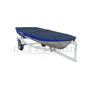 DuraShield Trailerable Aluminum Fishing Boat Cover 14' to 16' 2L