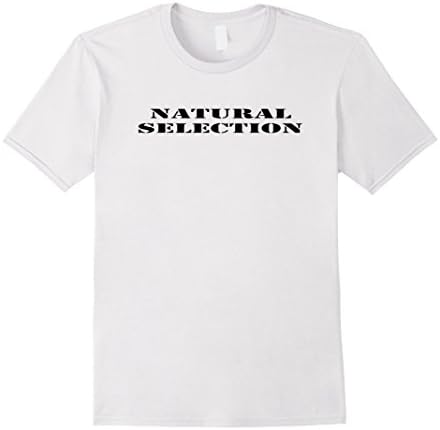 Men's Natural Selection Short Sleeve T-Shirt Small White