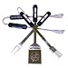 New York Yankees Four Piece Stainless Steel BBQ Utensil Set