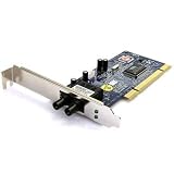 STARTECH.COM 100Mbps PCI Multi Mode ST Fiber Ethernet NIC Network Adapter 2km