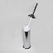 Toilet Bowl Brush with Metal Storage Holder