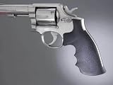 Hogue® Monogrip Soft Rubber Grips With Finger Grooves Smith & Wesson K or L Frame Square Butt