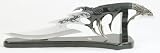 Archeros Knife with Display Stand by Kit Rae - High Quality United Cutlery Dagger from the Blades of Chaos Series