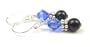 Damali Sterling Silver September Sapphire using Genuine Swarovski Crystal Elements - 1 Inch