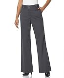 Style&co. 2-Button Wide-Leg Twill Pants