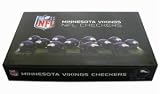 Minnesota Vikings NFL Checker Set