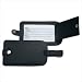 Black Leather Luggage Tag