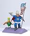 McFarlane Toys The Simpsons Series 1 Action Figure Homer & Bart "Simple Simpson"