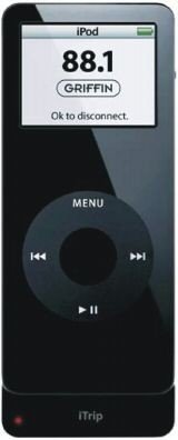 Electronics: Griffin iTrip LCD FM Transmitter for iPod nano 1G  Black 
