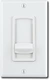 Moderno - In-Wall Speaker Volume Slider Control - White/Light Almond