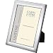 15 x 10cm Plain Rectangle Frame- Mahogany Finish Back In Sterling Silver By Carrs Of Sheffield