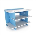 Select Kids 33 Media Stand in Blue and White