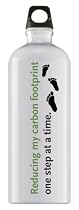 Sigg Simply Eco Loop Top Water Bottle (1.0-Liters, One step at a time)