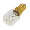 PHILIPS 25 WATT E14/SES OVEN LAMP LIGHT BULB 300 DEGREES - SMALL SCREW CAP FITTING