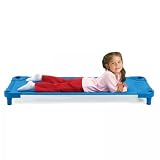 Value Line Standard Cot - Single Assembled (Ocean Blue) (4.75H x 20.75W x 51D)