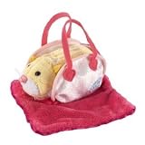 ZhuZhu pets - pink pet carrier and pink blanket
