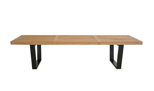 Baxton Studio Nelson Wooden Bench, Natural On Sale