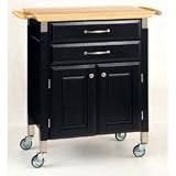Dolly Madsion Kitchen Cart - Black