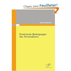 Emotionale Bedingungen des Fernstudiums