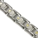 Titanium Bracelet with 18k screws.Width: 10mm Length: 8.5