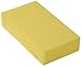 Sponge, Yellow, 7-1/2" L, 4-1/5" W, PK24