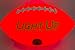 Light Up Action Light Up Football - LED LIT - Glow in The Dark - Full Size -
