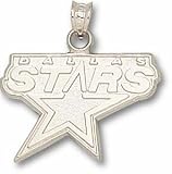 LogoArt Dallas Stars Sterling Silver Pendant