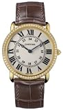 NEW CARTIER RONDE LOUIS MENS GOLD WATCH WR000451