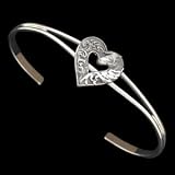 Earth Song Diamond Cut Bracelet - Horse Heart - Earth Song Diamond Cut Bracelet - Horse Heart