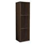 Way Basics Eco Storage Cube Plus 3-Shelf Storage Unit, Espresso Wood Grain