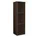 Way Basics Eco Storage Cube Plus 3-Shelf Storage Unit, Espresso Wood Grain