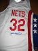 JULIUS ERVING Dr. J autographed Nets jersey (BASKETBALL)
