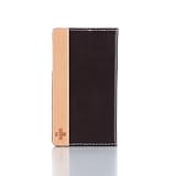 Simplism iPhone 4�ѥե�åץΡ��ȥ�������쥶��������(���祳�졼�ȥ֥�å�) TR-FNIP4-CB