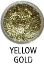 gold face glitter gel