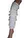 White Acrylic Leg Warmers