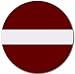 Latvia Flag Round Mouse Pad