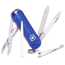Victorinox Swiss Army Classic SD Pocket Knife (Translucent Sapphire)