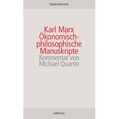 �konomisch-philosophische Manuskripte (suhrkamp studienbibliothek)