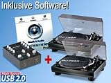 Set aus 2 x Plattenspieler Vinyl USB 5 & Mischpult MIX Control 10 316xaGHnJ3L. SL160 Set aus 2 x Plattenspieler Vinyl USB 5 & Mischpult MIX Control 10